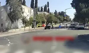 נהג הטרקטורון השתולל ברחובות חיפה - ונעצר