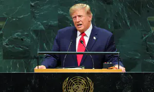 Trump presents his 'choice' on Iran to the UN General Assembly