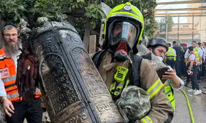 ספרי תורה חולצו משריפה בירושלים