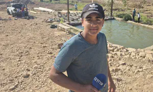 המעיין שבו נרצח נתנאל שקרון הי"ד מתרחב