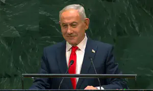 שידור חי: נתניהו נואם באו"ם