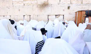 רבבות בברכת הכהנים בכותל המערבי