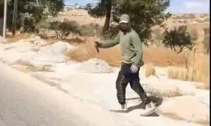 תיעוד מהפיגוע בבנימין והמרדף אחר המחבל