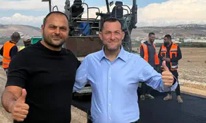החלה סלילת הכביש החדש בין חומש לשא-נור