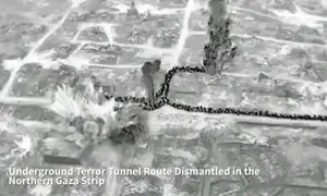 IDF destroys 1.5-kilometer Hamas tunnel in northern Gaza
