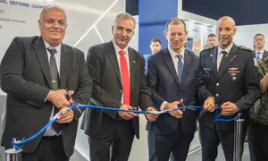 Israeli pavilion at defense exhibition in Morocco