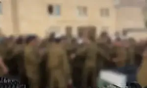 חיילי הגדוד החרדי רקדו בטקס ההצהרה בכותל