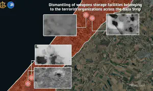 IDF destroys terrorist weapons storage facilities