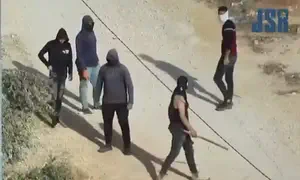 בחסות המסיק: זיקוקים ואבנים לעבר יהודים