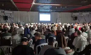 בשעלבים נפרדו מהרב אהרן מרצבך