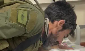 הוקפץ מעזה לבית החולים, ואשתו נפטרה מולו