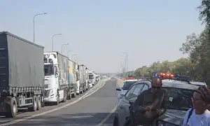 Protesters block Gaza aid trucks, demand Hamas disarmament