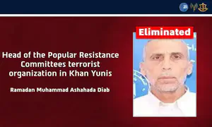 Head of Popular Resistance Committees in Khan Yunis eliminated