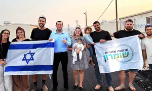 המשפחות הראשונות עלו ליישוב "שלם"