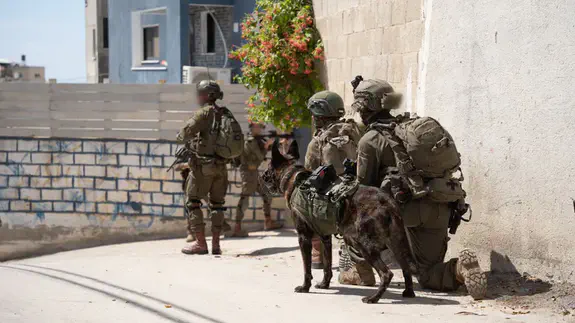 Fighters in action in Judea and Samaria IDF