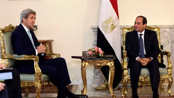 Kerry meets Sisi following call for peace | Israel National News