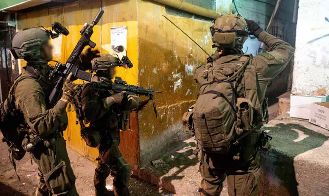 Maglan Unit troops work to thwart terror in Shechem
