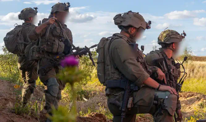 IDF forces in Daraj Tuffah in northern Gaza