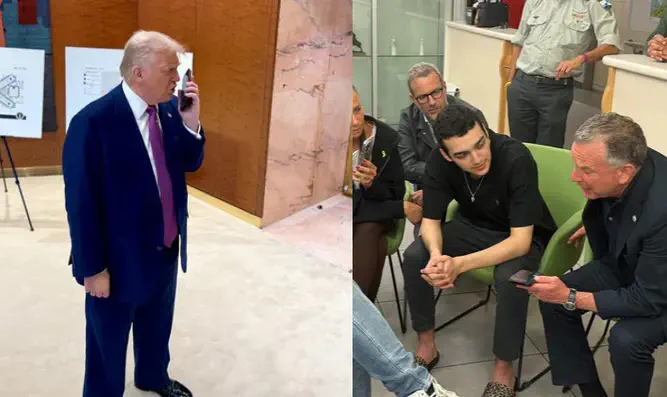 Phone call between Edan Alexander & President Trump
