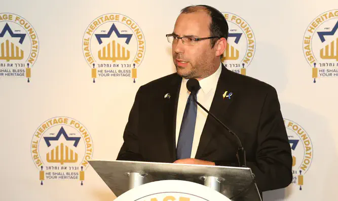 MK Rothman calls to apply sovereignty over Judea and Samaria