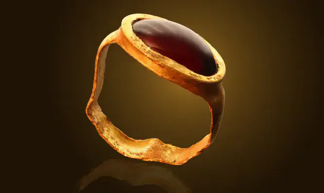 A second gold ring was discovered in the City of David
