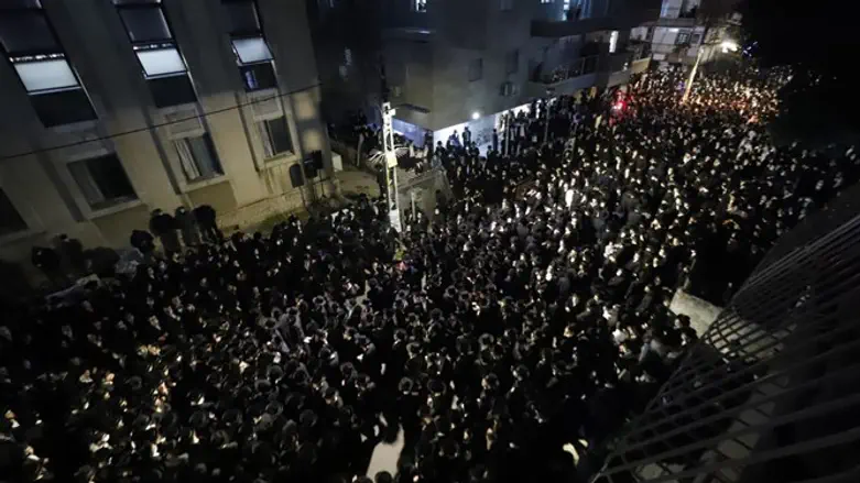 Похороны рабби Хаима Меира Вазнера