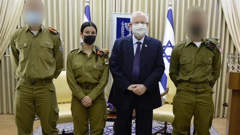 ריבלין והחיילים