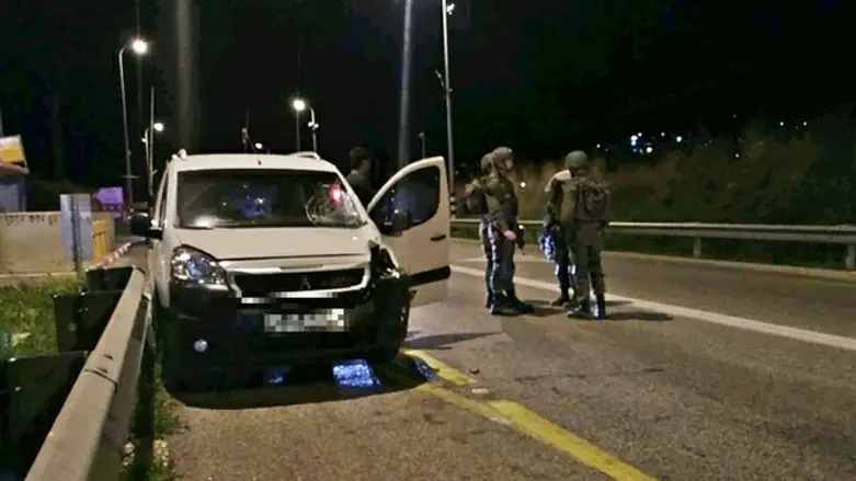 Место аварии на Цомете Ицхар