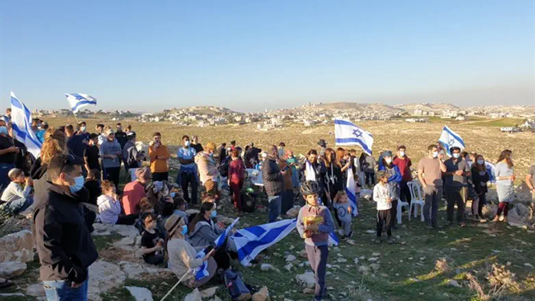 Участники протеста