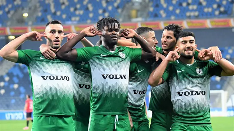 שחקני מכבי חיפה. עמדו בלחץ