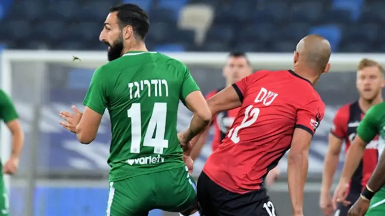 שחקני הפועל ומכבי חיפה אמש