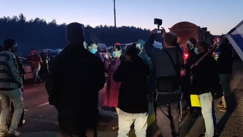 Demonstration this morning