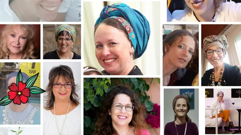 חלק ממשתתפות הפרויקט