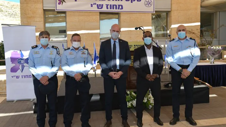 טקס החלפת מפקד מחוז ש"י