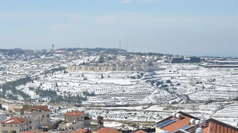 Snow in Gush Etzion 2020