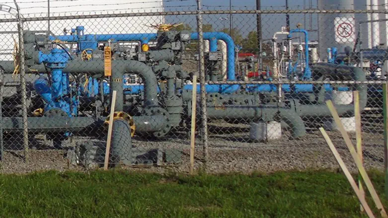 Газопровод. Иллюстрация