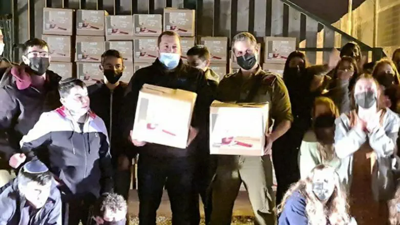 יוסי דגן ואל"מ רועי צוויג