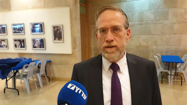 יו"ר סיעת יהדות התורה,ח"כ יצחק פינדרוס