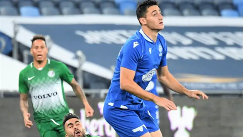 שחקני חיפה הערב. איבדו את הראש