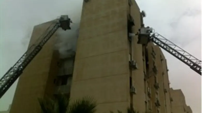 כיבוי השריפה