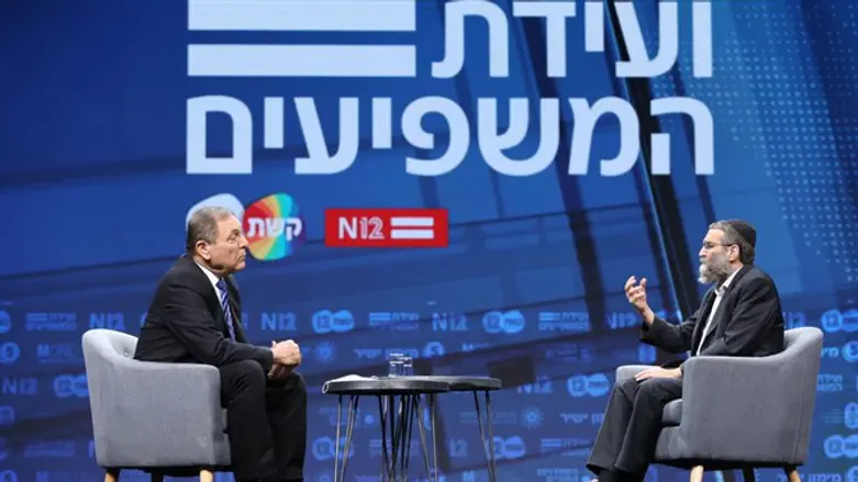 MK Gafni speaks to Oded Ben-Ami