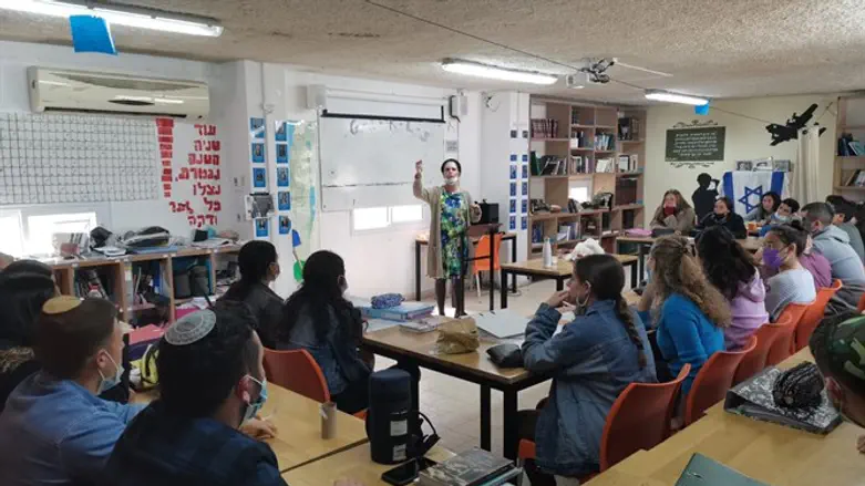 מיכל וולדיגר במכינת יונתן