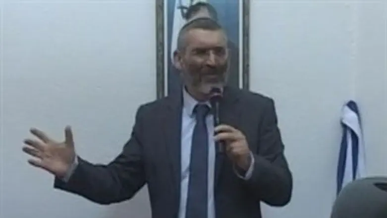 בן-ארי בלשכה החדשה בדר' ת"א