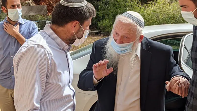 מסע הישיבות של הרב דרוקמן וסמוטריץ'