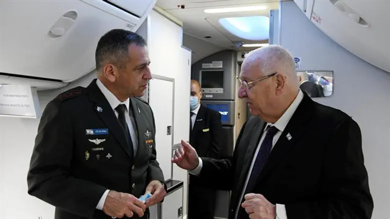 Реувен Ривлин и Авив Кохави вылетели в Европу