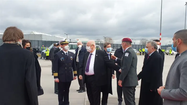 Rivlin and Kochavi in Berlin