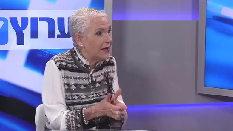 Наоми Ландау в студии 7 канала