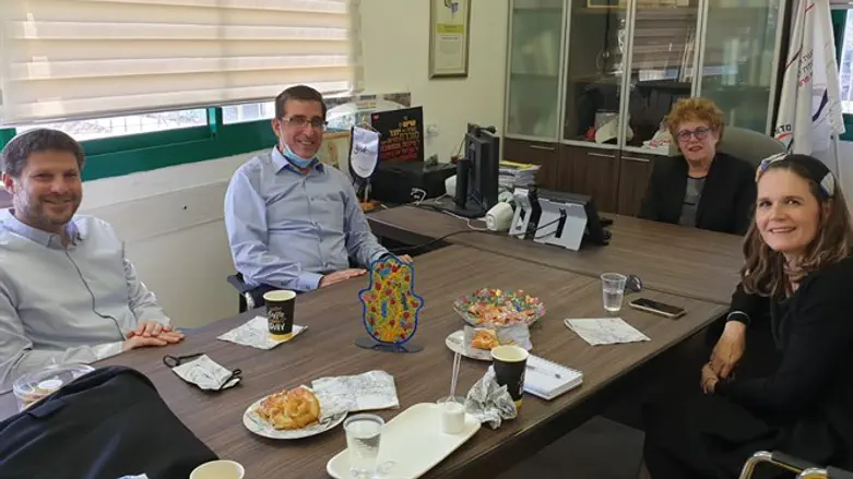 מימין: וולדיגר, מינקה, סמוטריץ' והדרי