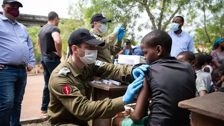 המשלחת של צה"ל בגינאה המשוונית