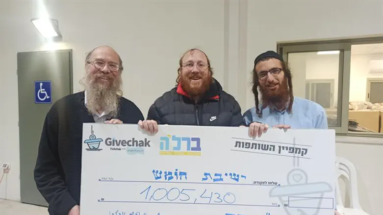 מיליון שקל למען צפון השומרון